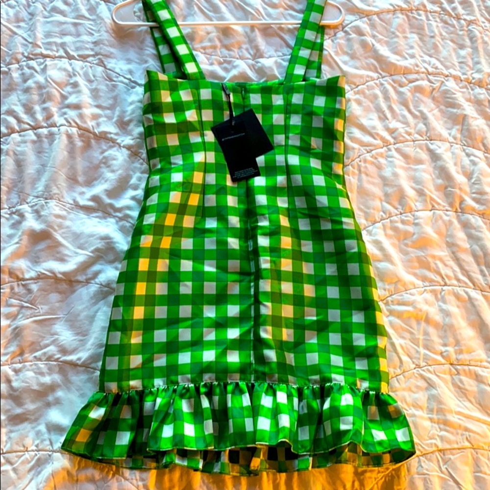 Never before worn Cynthia Rowley green dress